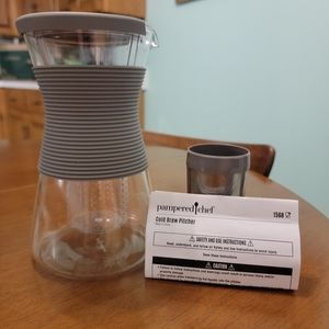 Pampered Chef Cold Brew / Infusion Pitcher